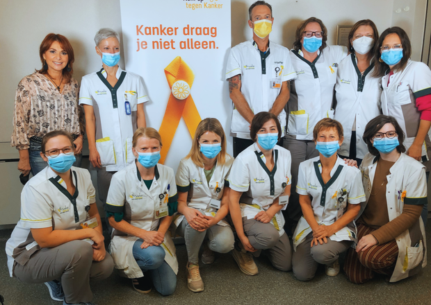 Dag tegen Kanker 2022 Oncoteam en Lisa Del Bo
