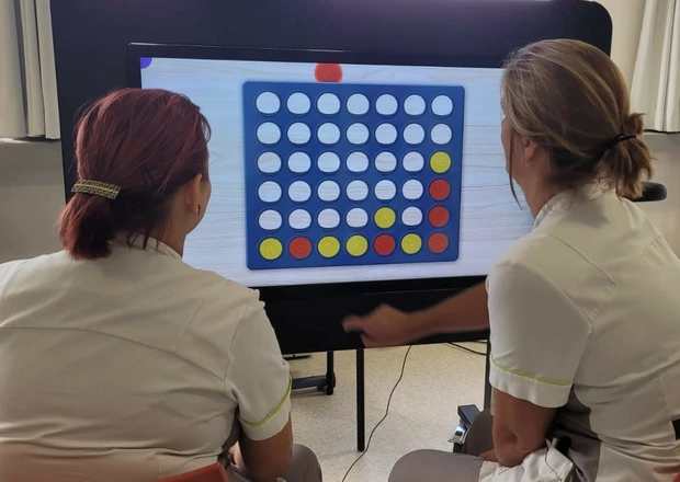 Beleef TV met collega's 