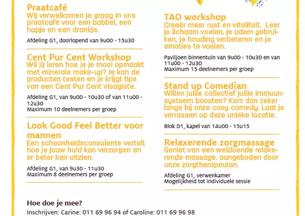 Dag tegen Kanker progr 2023 