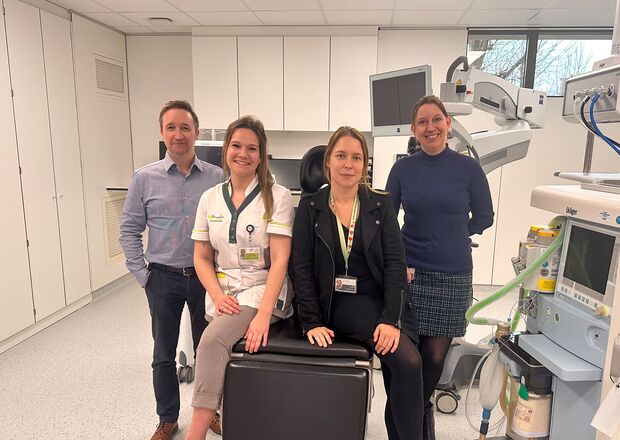 Operatiezaal hyperambulant dagziekenhuis preopening