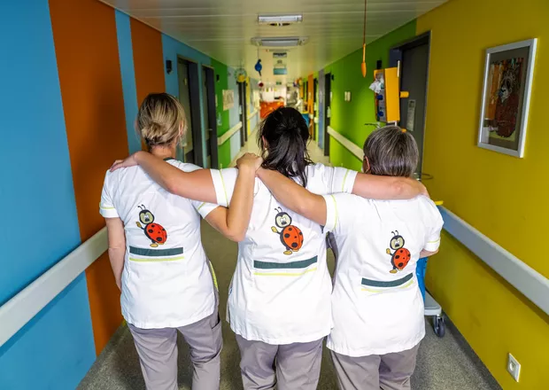 verpleegkundige pediatrie kinderafdeling lieveheersbeestje