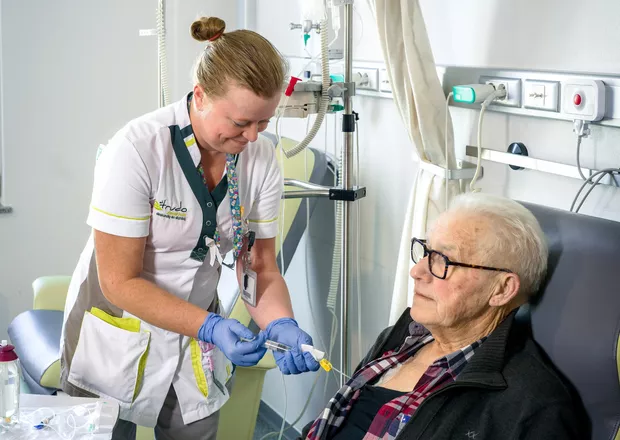 inwendig dagziekenhuis chemotherapie oncologie kanker