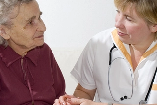 Patiënt zorgverlener