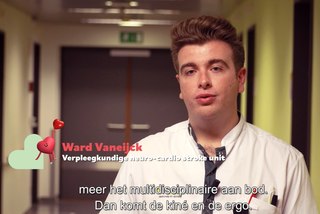 Ward Vaneijck verpleegkundige neurologie cardiologie en stroke unit 